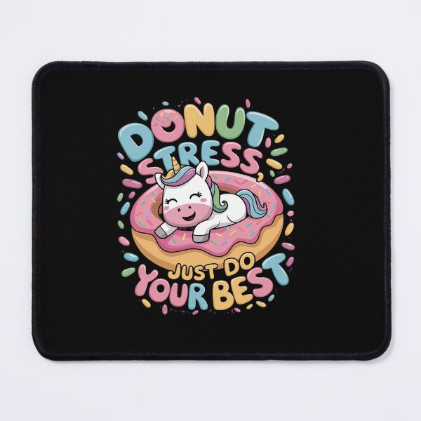 Item preview, Unicorn Donut Stress Just Your Best Testing Day Students designed and sold by Catharsiscath.