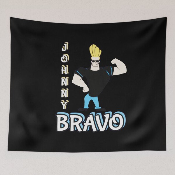 Item preview, Johnny Bravo Classic Cartoon Confident Pose designed and sold by Dennisrodman25.
