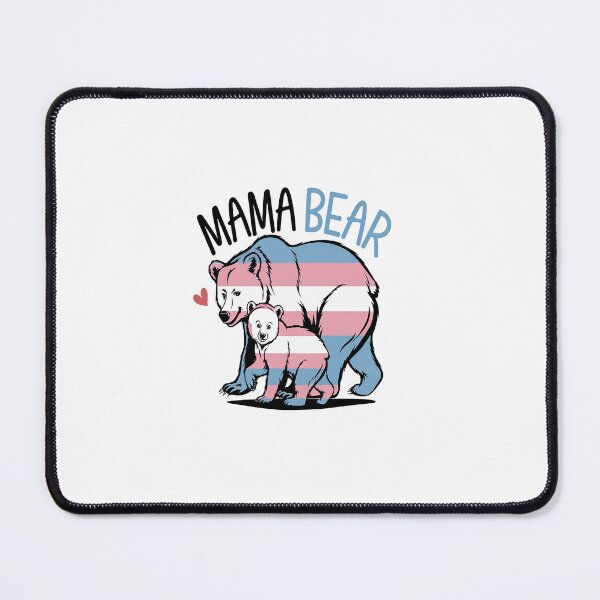 Item preview, Trans Mama Bear Proud Mom Rainbow Transgender Mother's designed and sold by Catharsiscath.