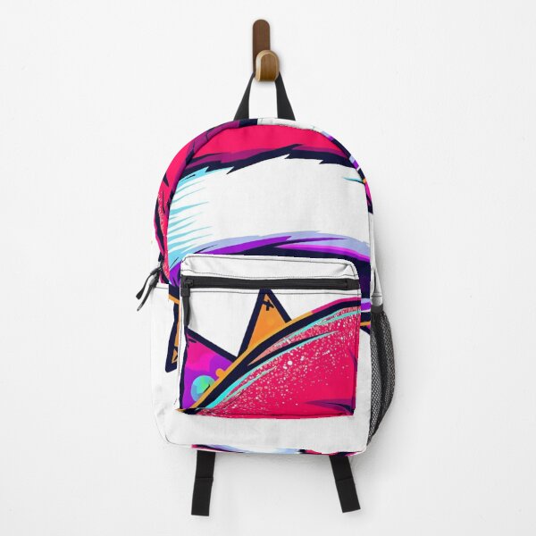 Item preview, Bright Graffiti Santa Hat Illustration With Neon Colors And Dynamic Style designed and sold by KanDa-Shop.