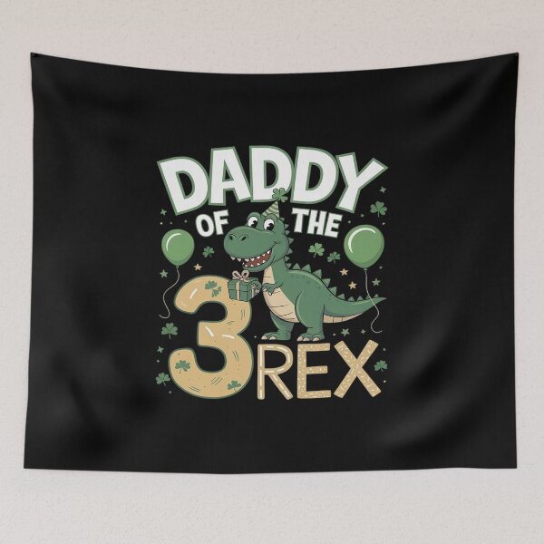 Item preview, Papa of a Three Rex Papa Three Rex Birthday designed and sold by Catharsiscath.
