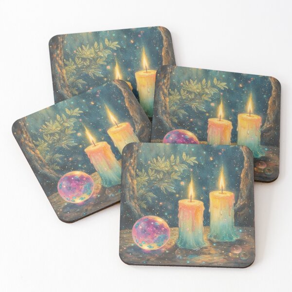 Item preview, Candlelight and magic ball in the forest designed and sold by Mianku | Für das Leben.
