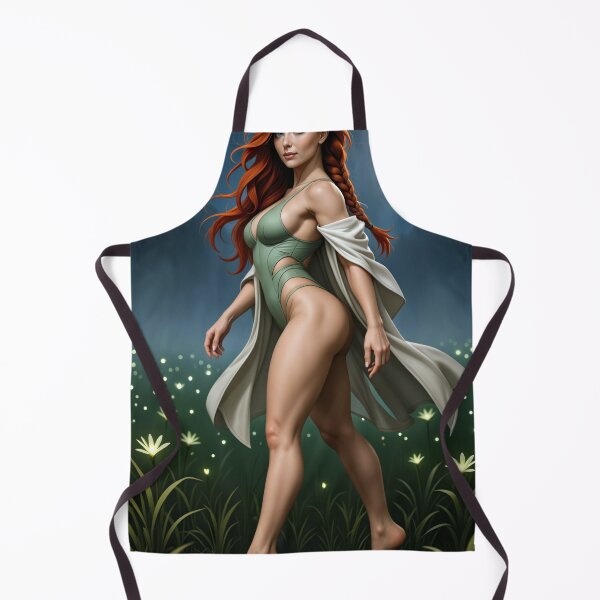 Item preview, Rowan under newmoon glowing flowers night scene designed and sold by CathryneDelamort.