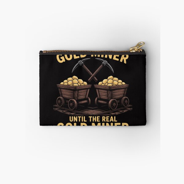 Item preview, Mens Gold Miner Mining Lover designed and sold by berniceschm.