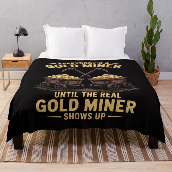 Item preview, Mens Gold Miner Mining Lover designed and sold by berniceschm.