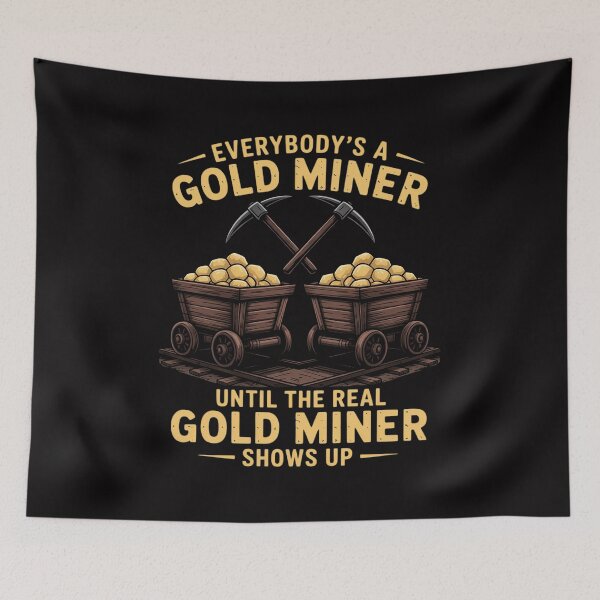 Item preview, Mens Gold Miner Mining Lover designed and sold by berniceschm.