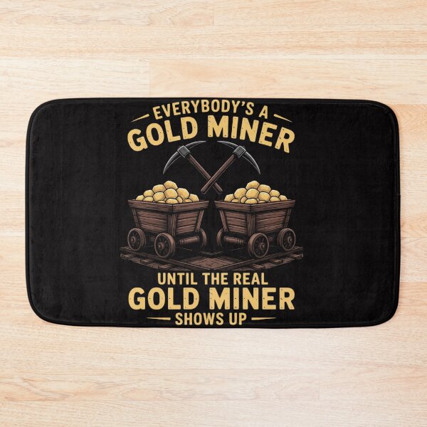 Item preview, Mens Gold Miner Mining Lover designed and sold by berniceschm.