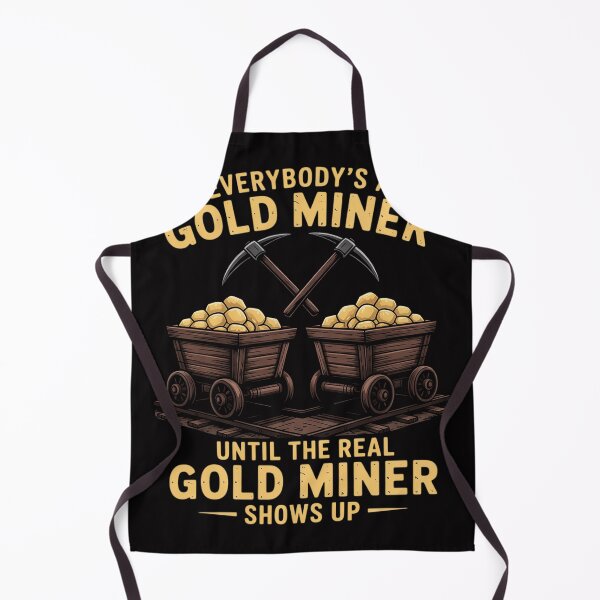 Item preview, Mens Gold Miner Mining Lover designed and sold by berniceschm.