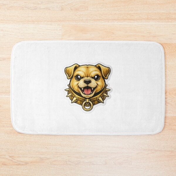Item preview, Fierce Golden Guard Dog Illustration designed and sold by divaror.