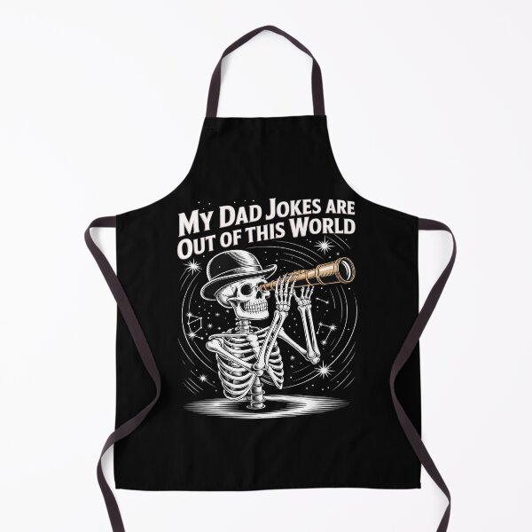Item preview, Funny Father's Day Astronomer Dad Skeleton Space Crew designed and sold by HORIZBoutique.