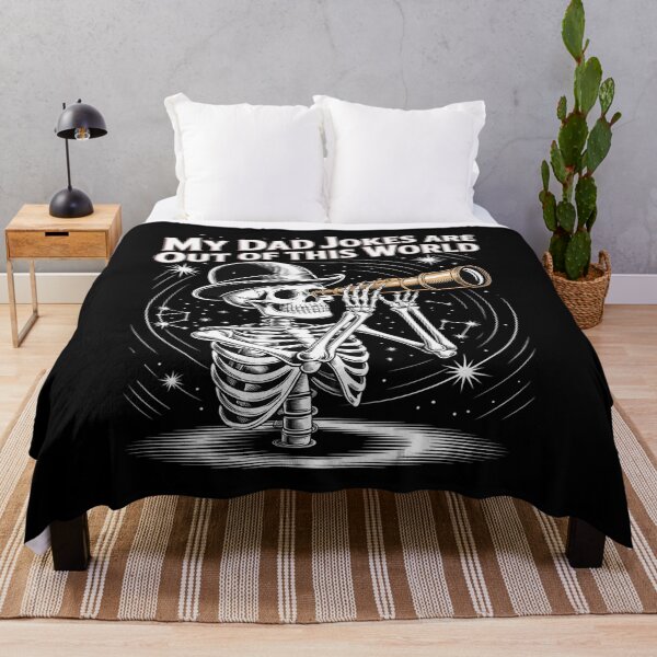 Item preview, Funny Father's Day Astronomer Dad Skeleton Space Crew designed and sold by HORIZBoutique.