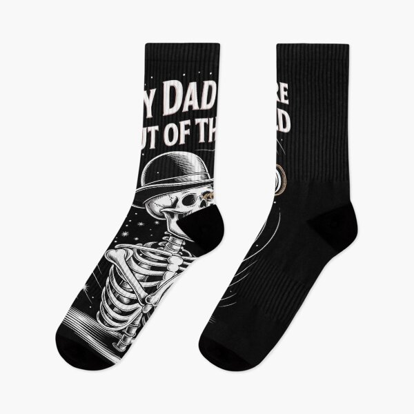 Item preview, Funny Father's Day Astronomer Dad Skeleton Space Crew designed and sold by HORIZBoutique.