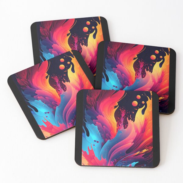 Item preview, Abstract Flame Color Burst Modern Digital Art Design designed and sold by StevenKBergquis.