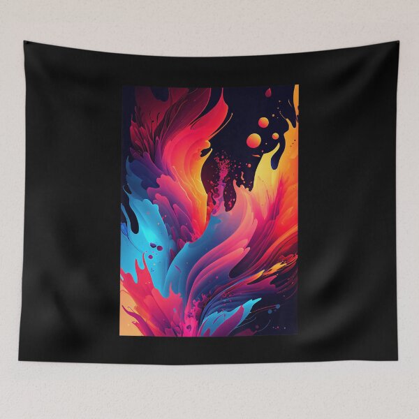 Item preview, Abstract Flame Color Burst Modern Digital Art Design designed and sold by StevenKBergquis.