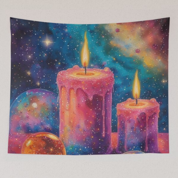 Item preview, Cosmic candles illuminate the universe designed and sold by Mianku | Für das Leben.