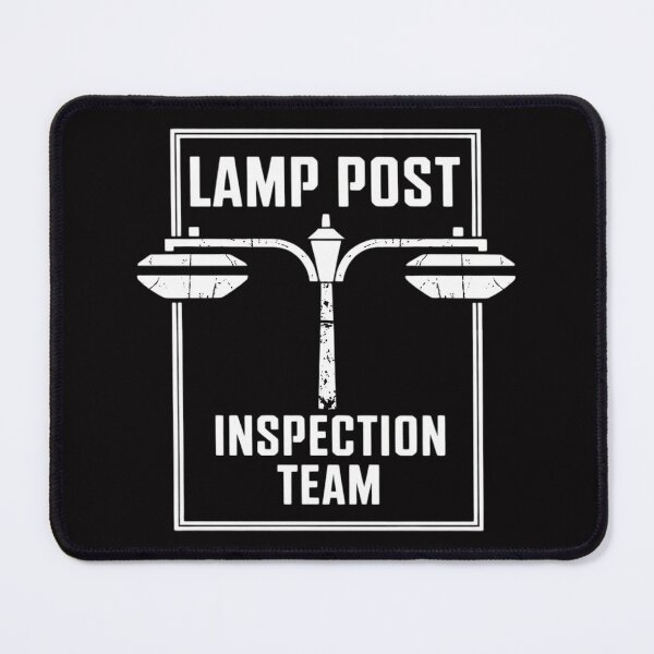 Item preview, Lamp Post Inspection Team Geocaching Geocache Lover designed and sold by berniceschm.