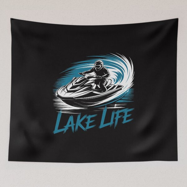 Item preview, Lake Life Water Sports Jet-Ski designed and sold by berniceschm.
