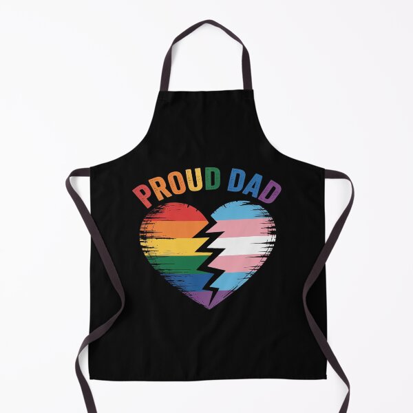 Item preview, Funny Father's Day Proud Dad Transgender Gay Rainbow LGBT designed and sold by HORIZBoutique.