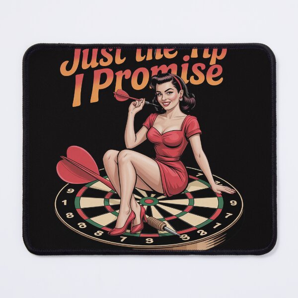 Item preview, Just The Tip I Promise Darts Player Gifts Sexy Pinup Girl designed and sold by berniceschm.