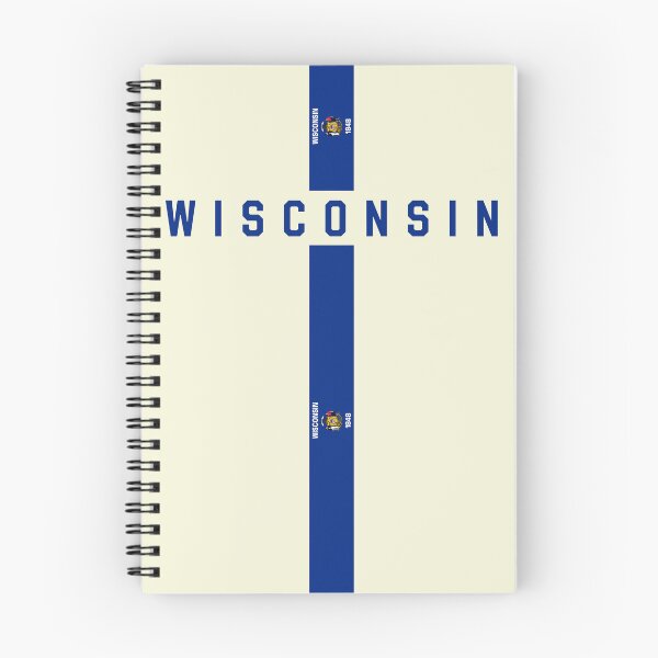 Item preview, Wisconsin State Pride - Vertical Flag Minimalist Design designed and sold by mashmosh.