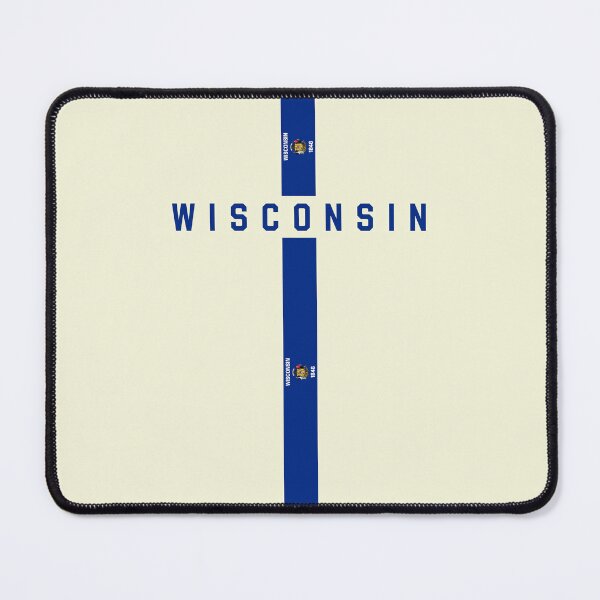 Item preview, Wisconsin State Pride - Vertical Flag Minimalist Design designed and sold by mashmosh.