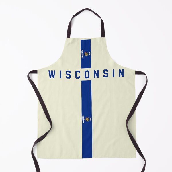 Item preview, Wisconsin State Pride - Vertical Flag Minimalist Design designed and sold by mashmosh.