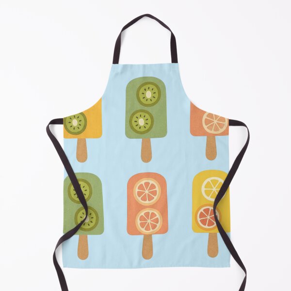 Item preview, Pastel fruit popsicles – kawaii summer ice cream pattern designed and sold by Aloloco.