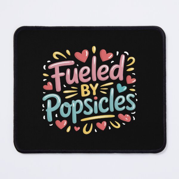 Item preview, Funny Frozen Dessert Lover Fueled By Popsicles designed and sold by HORIZBoutique.