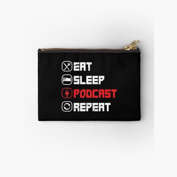 Item preview, Eat Sleep Podcast Repeat designed and sold by mischwpwarso.