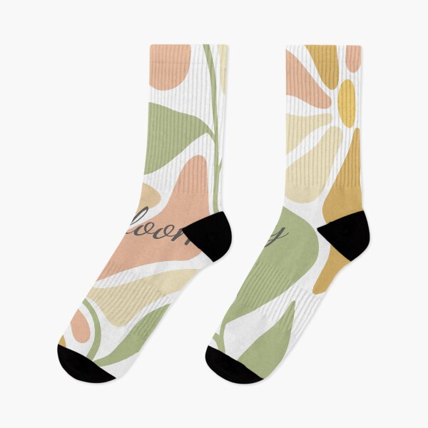 Item preview, Bloom Slowly Floral Design – Boho Botanical Art with Mindful Quote designed and sold by PixelWaveBD.