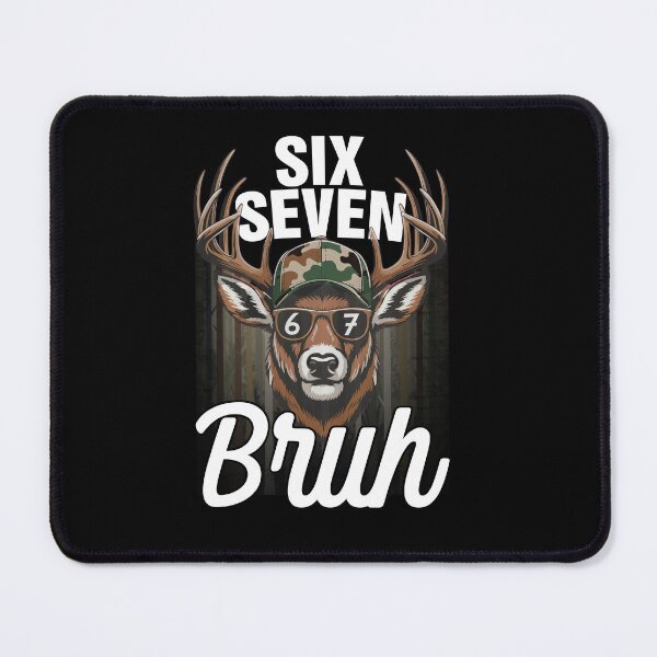 Item preview, Camouflage Deer Antlers Six Seven Bruh Shirt designed and sold by LashondaGreen89.