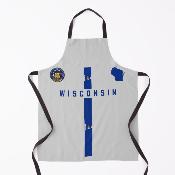 Item preview, Wisconsin Pride Heritage - Modern State Crest Graphic designed and sold by mashmosh.