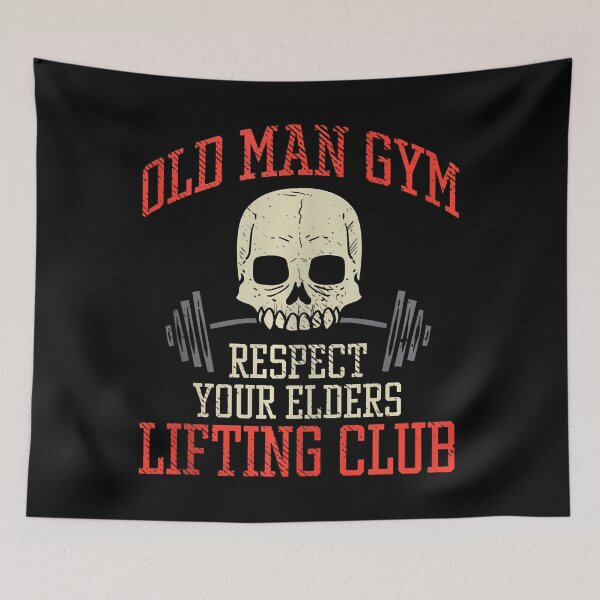 Item preview, Old Man Gym Lifting Club designed and sold by yourymavsit.