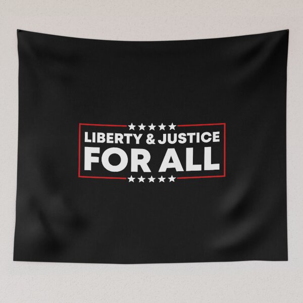 Item preview, Liberty And Justice For All – Equal Rights Activist designed and sold by PixVib.