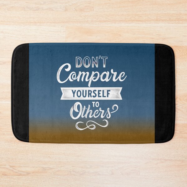 Item preview, Don't Compare Yourself To Others. | Motivational & Inspirational Success Quote designed and sold by Maltachi Designs.