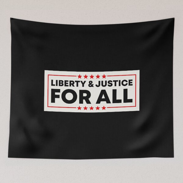 Item preview, Liberty And Justice For All – Equal Rights Activist designed and sold by PixVib.