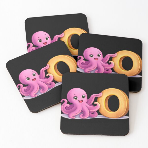 Item preview, Alphabet: O for Octopus designed and sold by halibutgoatramb.