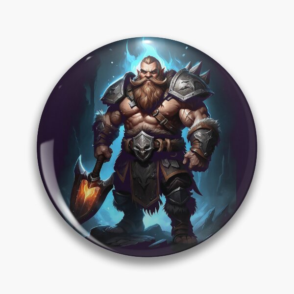 Item preview, Flameborne Dwarf Spear Warden designed and sold by Airod 07.