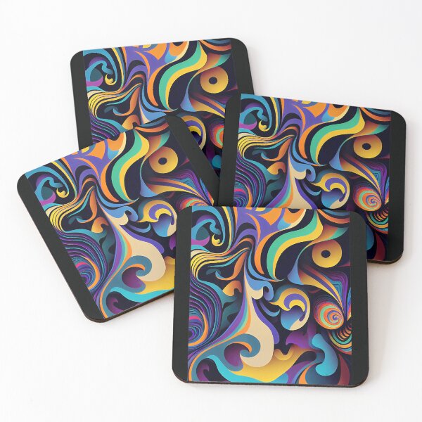 Item preview, Abstract Fluid Marble Pattern Colorful Art Design designed and sold by MattieMMorales.