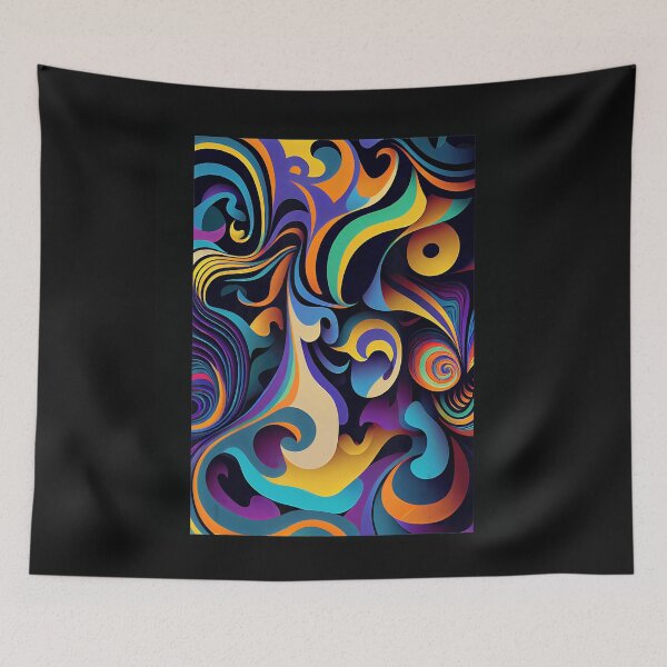 Item preview, Abstract Fluid Marble Pattern Colorful Art Design designed and sold by MattieMMorales.