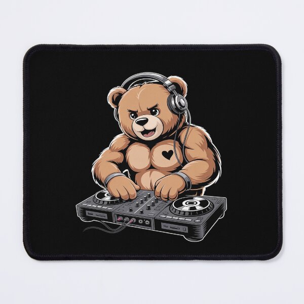 Item preview, Funny House Electronic Music Edc Rave Animal Bear designed and sold by HORIZBoutique.