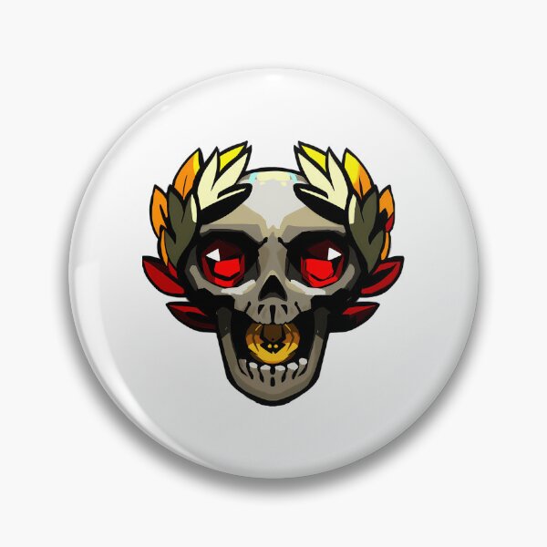 Item preview, Laurel Crown Skull Hades Game Emblem designed and sold by KarolaButtner.