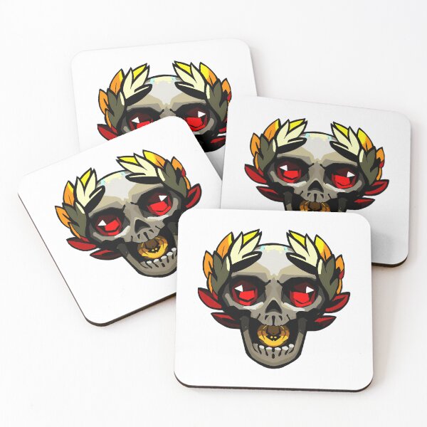 Item preview, Laurel Crown Skull Hades Game Emblem designed and sold by KarolaButtner.