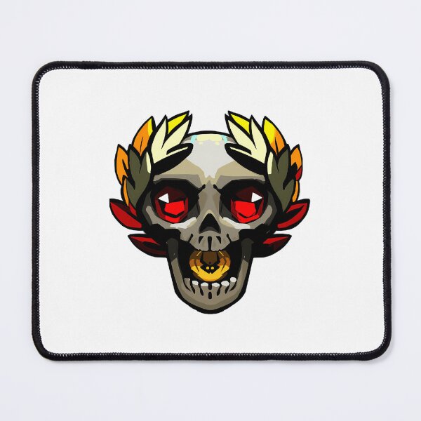 Item preview, Laurel Crown Skull Hades Game Emblem designed and sold by KarolaButtner.