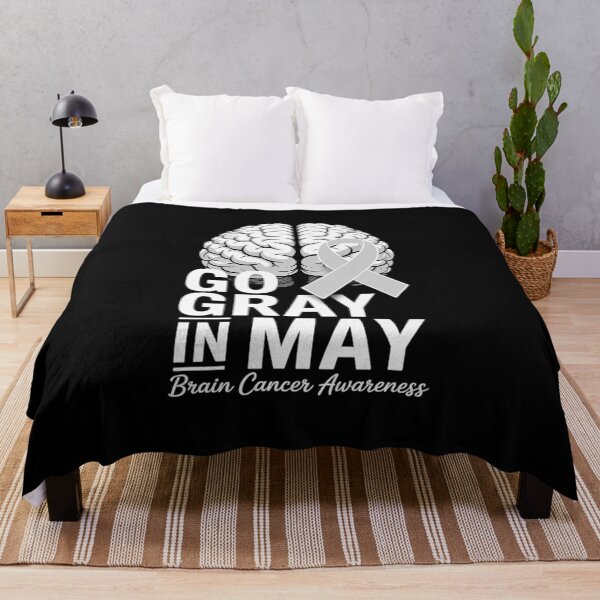Item preview, Brain Cancer Tumor Awareness Go Gray In May Men Women designed and sold by KonopikaaArt.