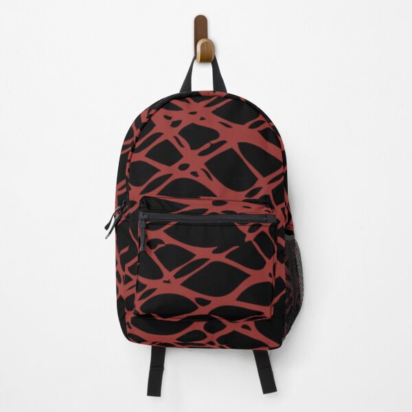 Item preview, Red Organic Lines Abstract Texture designed and sold by NNAANN.
