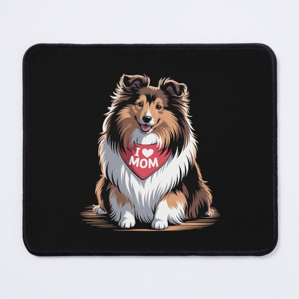 Item preview, Womens I Love Mom Shetland Sheepdog Lover Dog Mother's Day designed and sold by GaryPacheco6.