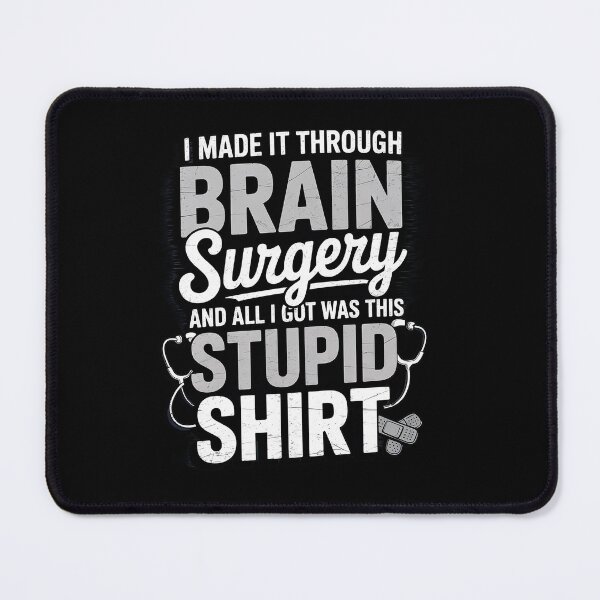 Item preview, Brain Surgery Fighter Brain Cancer Tumor Warrior Awareness designed and sold by KonopikaaArt.