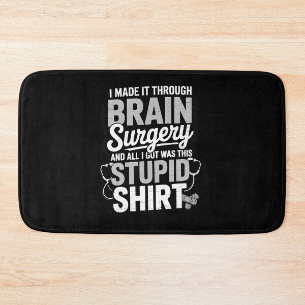 Item preview, Brain Surgery Fighter Brain Cancer Tumor Warrior Awareness designed and sold by KonopikaaArt.
