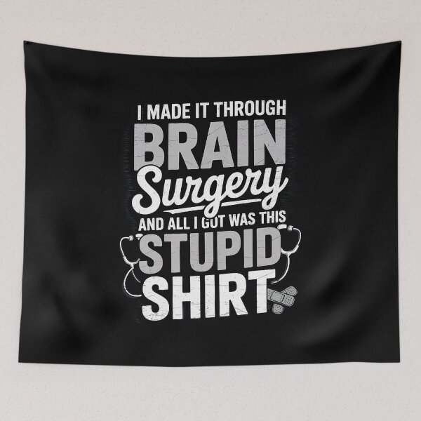 Item preview, Brain Surgery Fighter Brain Cancer Tumor Warrior Awareness  designed and sold by KonopikaaArt.